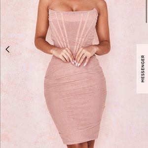 House or Cb Ruched Dress “Leila”